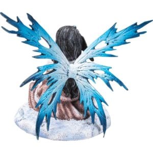 Fairy with Baby Wolf Statue