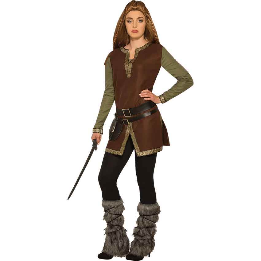 Viking Warrior Woman Costume