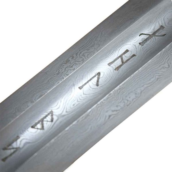 Folded Eindride Sword with Scabbard and Belt