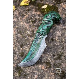 Eldarian LARP Throwing Knife - Green