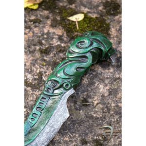 Eldarian LARP Throwing Knife - Green