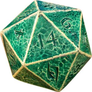 D20 LARP Dice - Weird Green