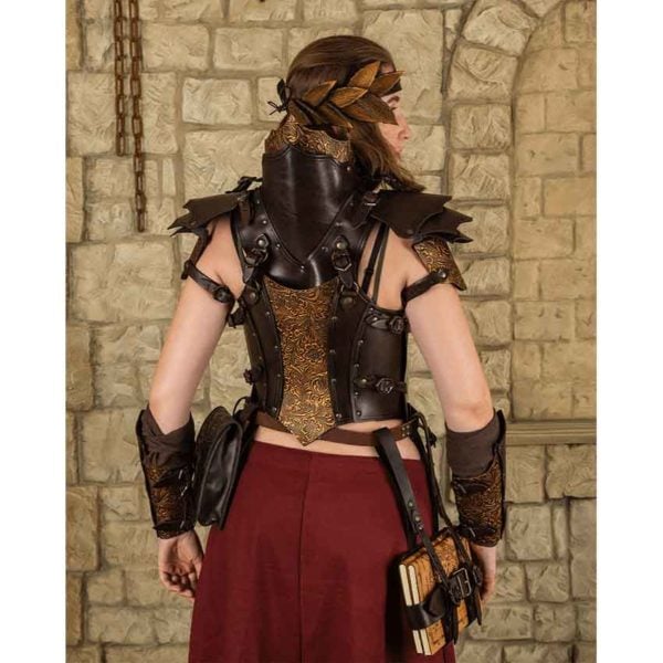 Metallic Morgana Leather Armour Set