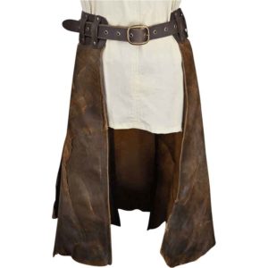 Leather Battle Skirt