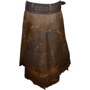 Leather Battle Skirt