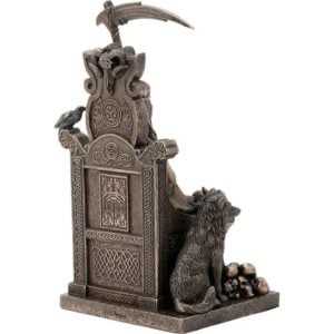 Enthroned Hel Statue