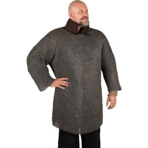 Berengar Flat Ring Aluminum Chainmail Hauberk