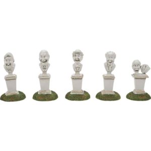 Haunted Mansion Singing Busts - Halloween Village by Department 56