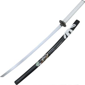 White Hilt Dragon Samurai Katana