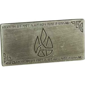 Small Dwarven LARP Silver Bar