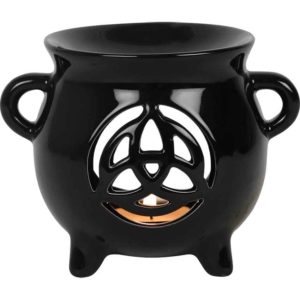 Triquetra Cauldron Oil Burner