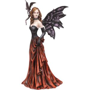 Gothic Dragon Fairy Statue