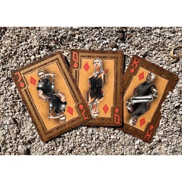 Trojan War Bicycle Playing Cards