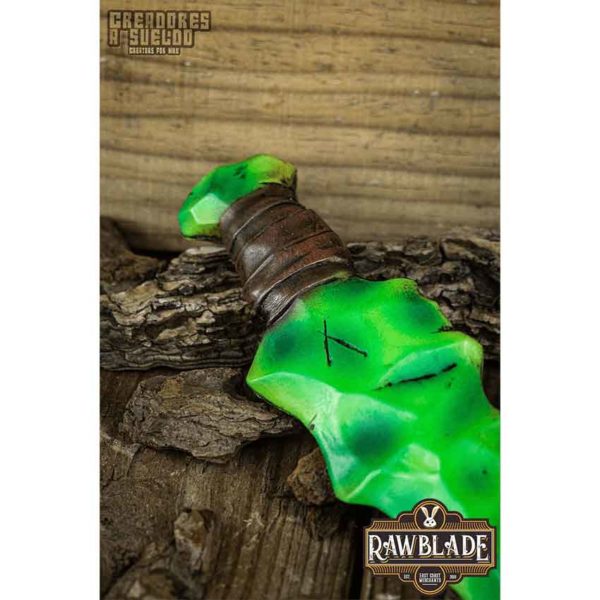 Crystal LARP Dagger - Green