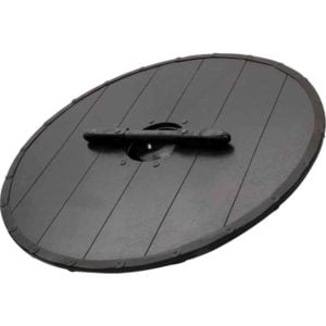 Wooden Viking Spiral Shield