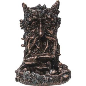 Greenman Stump Backflow Incense Burner