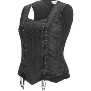 Evenstar Bodice - Black Midnight