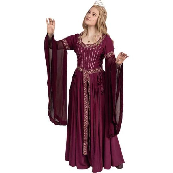 Elinor Dress - Deadly Nightshade