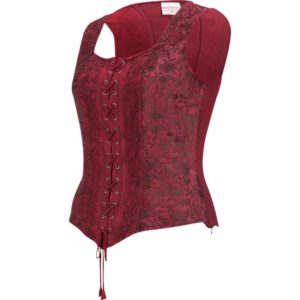 Breanna Bodice - Burgundy Wine