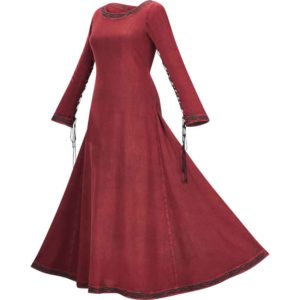 Merida Dress - Burgundy Wine