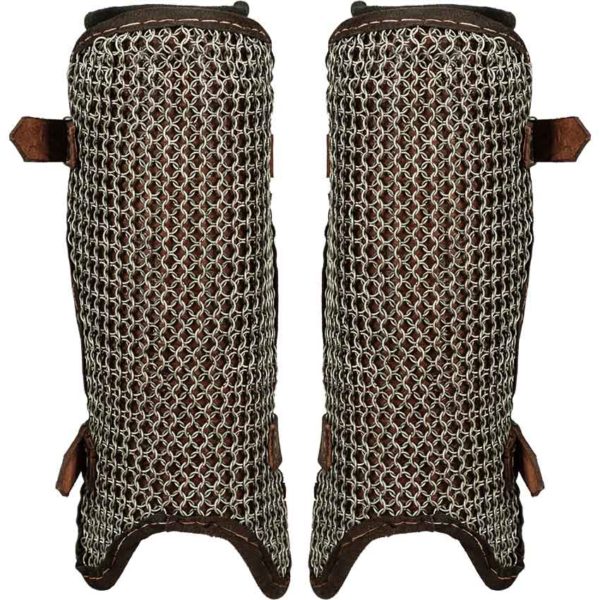 Connor Steel Chainmail Greaves