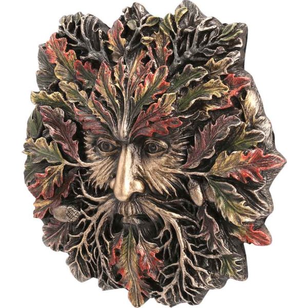 Autumn Equinox Greenman Wall Plaque