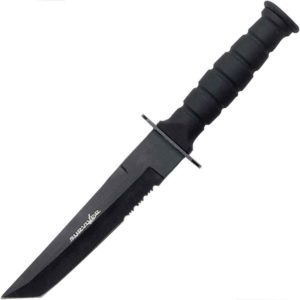 Black Tactical Tanto Knife