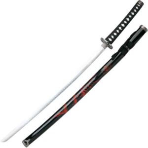 Red Dragon Black Saya Katana