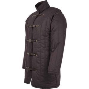 Warriors Medieval Gambeson - Dark Brown