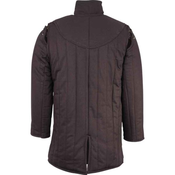 Warriors Medieval Gambeson - Dark Brown