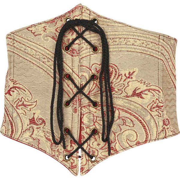Scrolled Brocade Waist Cincher - Limited Edition