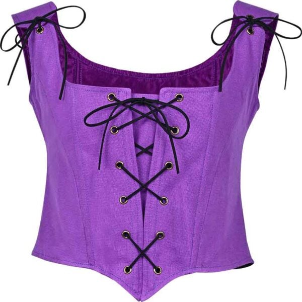 Cotton Renaissance Bodice
