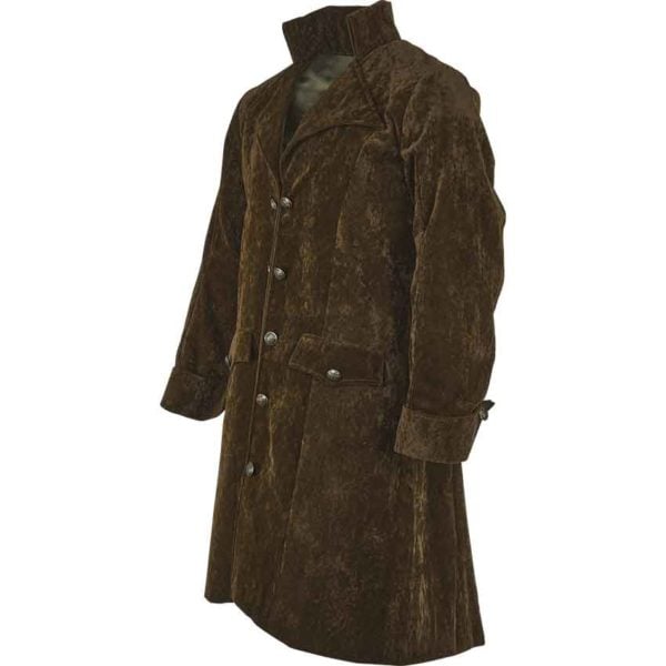 Gentlemens Velvet Overcoat