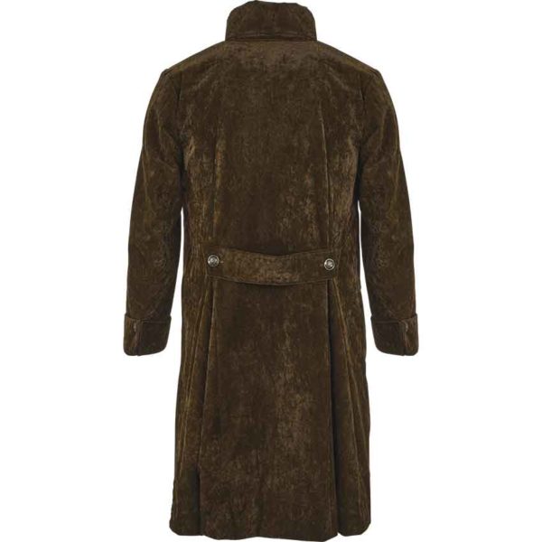 Gentlemens Velvet Overcoat