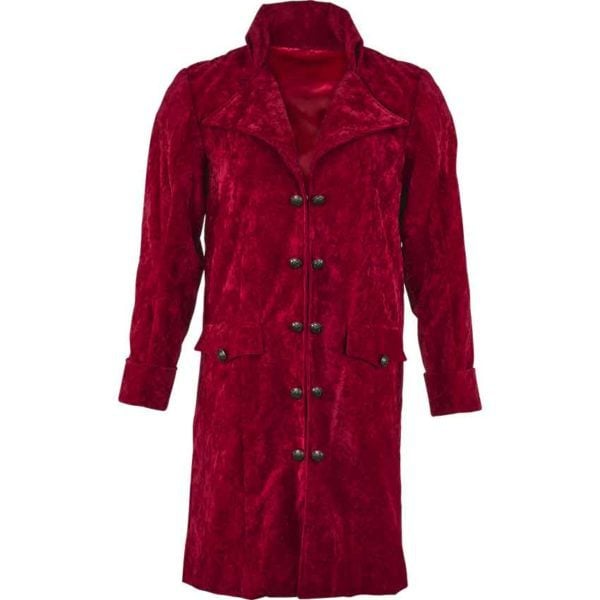 Gentlemens Velvet Overcoat