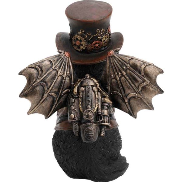 Steampunk Gentleman Cat Statue