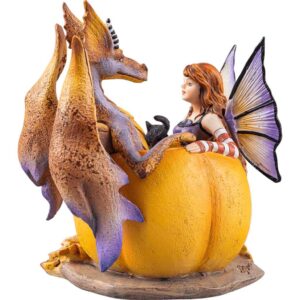 Halloween Hangout Fairy & Dragon Statue