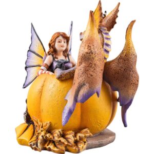 Halloween Hangout Fairy & Dragon Statue