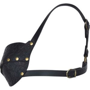 Elven Swirl Leather Bra