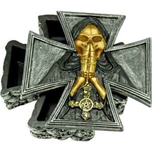 Reapers Cross Trinket Box