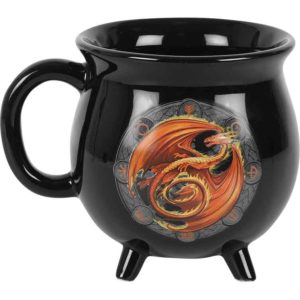 Beltane Cauldron Dragon Mug