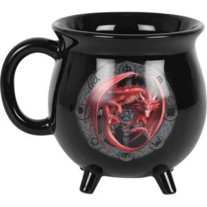 Lammas Cauldron Dragon Mug