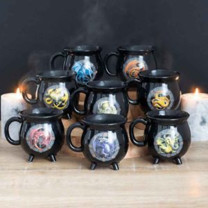 Imbolc Cauldron Dragon Mug