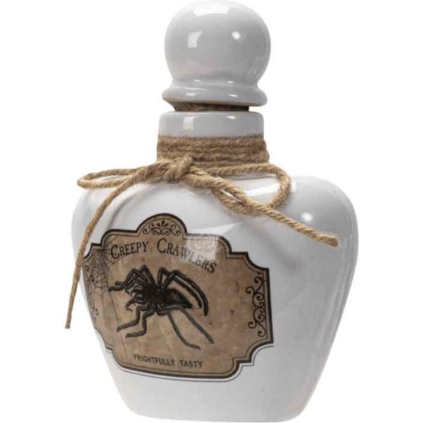 Creepy Crawlers Ceramic Bottle