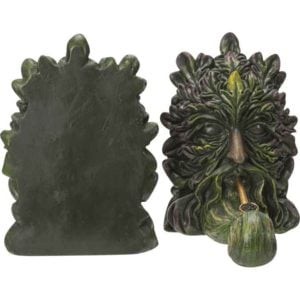 Smoking Greenman Bookend Set