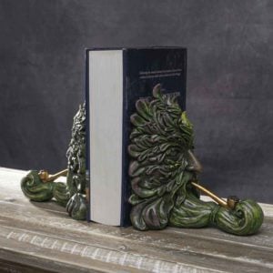 Smoking Greenman Bookend Set