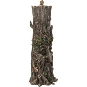 Greenman Tree Trunk Incense Burner