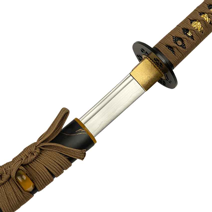 Marbled Golden Samurai Katana