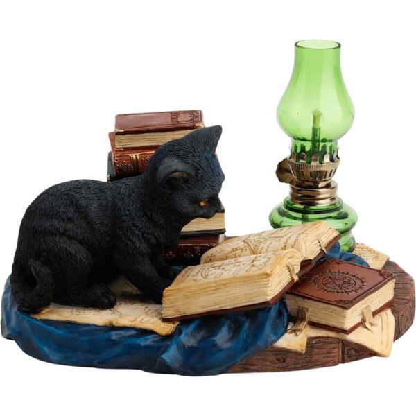 Ferocious Kitty of Letters Statue