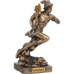 Bronze Hermes Greek Pantheon Statue